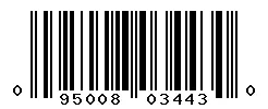 UPC barcode 095008034430