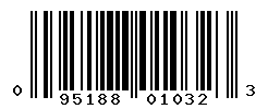 UPC barcode number 095188010323