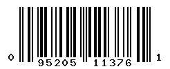 UPC barcode 095205113761