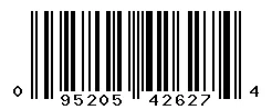 UPC barcode 095205426274