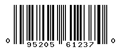 UPC barcode number 095205612370