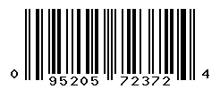 UPC barcode number 095205723724