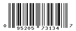 UPC barcode number 095205731347