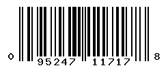 upc 095247117178 barcode image