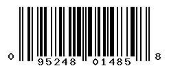UPC barcode number 095248014858