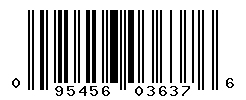 upc 095456036376 barcode image