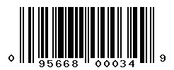 upc 095668000349 barcode image