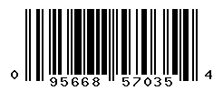 UPC barcode 095668570354