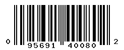 UPC barcode number 095691400802