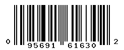 UPC barcode number 095691616302