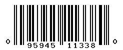 UPC barcode 095945113380