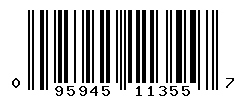 upc 095945113557 barcode image