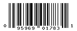 upc 095969017831 barcode image