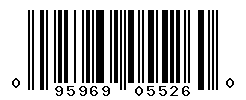 UPC barcode number 095969055260