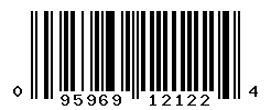 UPC barcode number 095969121224
