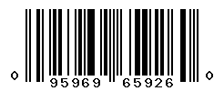 UPC barcode number 095969659260