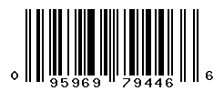 UPC barcode number 095969794466