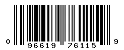 096619761159 barcode