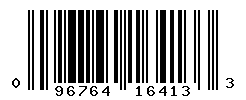 UPC barcode number 096764164133