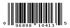 UPC barcode 096898104135