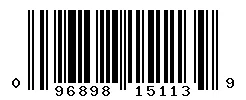 096898151139 barcode