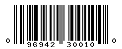 UPC barcode number 096942300100