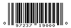 UPC barcode 097237190000