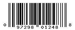 UPC barcode number 097298012488