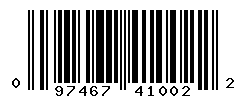UPC barcode number 097467410022