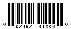 UPC barcode number 097467410060