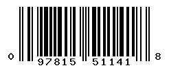 UPC barcode number 097815511418