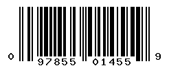 upc 097855014559 barcode image
