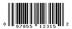 UPC barcode number 097855123152