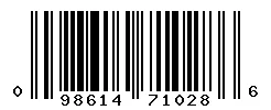 098614710286 barcode