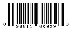 UPC barcode 098811609093