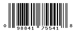 upc 098841755418 barcode image