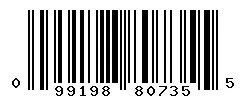 UPC barcode 099198807355