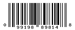 UPC 099198898148 barcode image