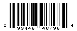UPC barcode number 099446487964