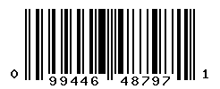 UPC barcode number 099446487971