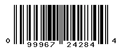 099967242844 barcode