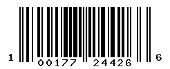UPC barcode number 100177244266