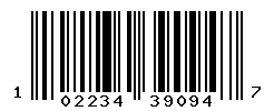 UPC barcode number 102234390947