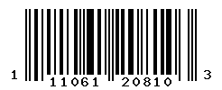 UPC barcode number 111061208103