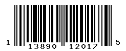 UPC barcode number 113890120175 lookup
