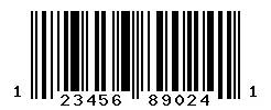 UPC barcode 1234567890241
