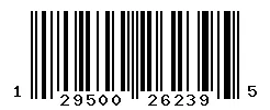 UPC barcode 129500262395