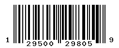 UPC barcode 129500298059