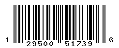 UPC barcode 129500517396