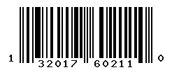 UPC barcode 132017602110